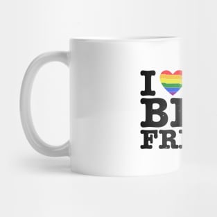 I Heart My Best Friend - Love LGBT LGBTQ Mug